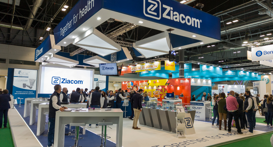 Stand in Expodental of Ziacom